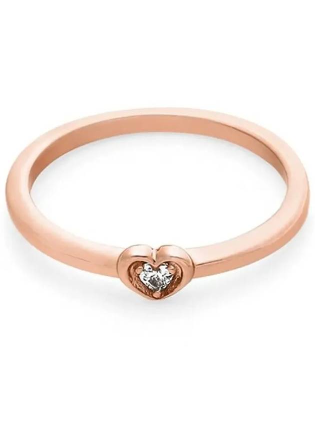 Radiant Heart Ring Rose Gold - PANDORA - BALAAN 4