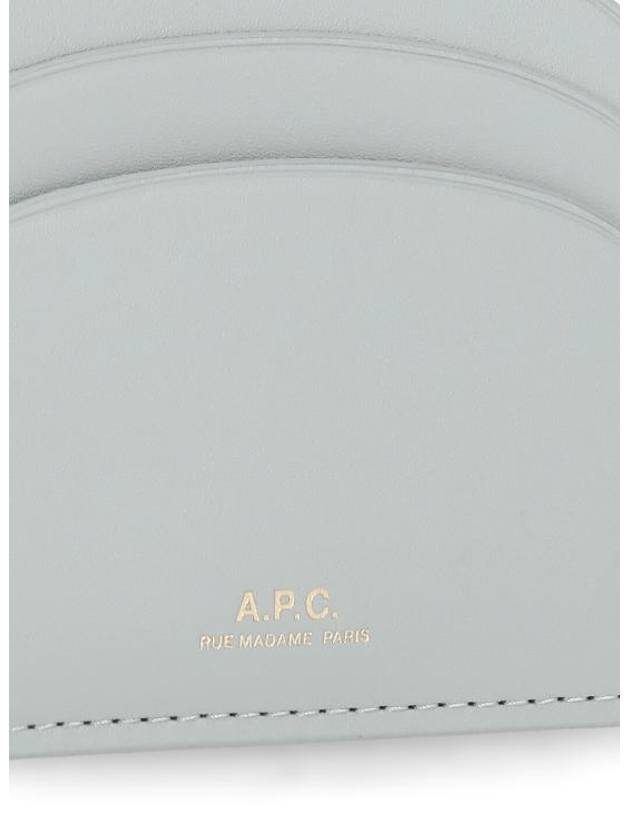 Demi Lune Card Wallet Grey - A.P.C. - BALAAN 5