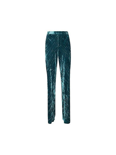 Green FROISSE Velvet Pants 13200576252 B0560955112 - ETRO - BALAAN 1