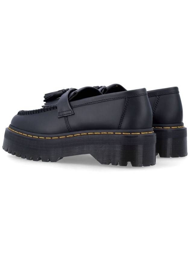 Adrian Leather Platform Tassel Loafers Black - DR. MARTENS - BALAAN 5