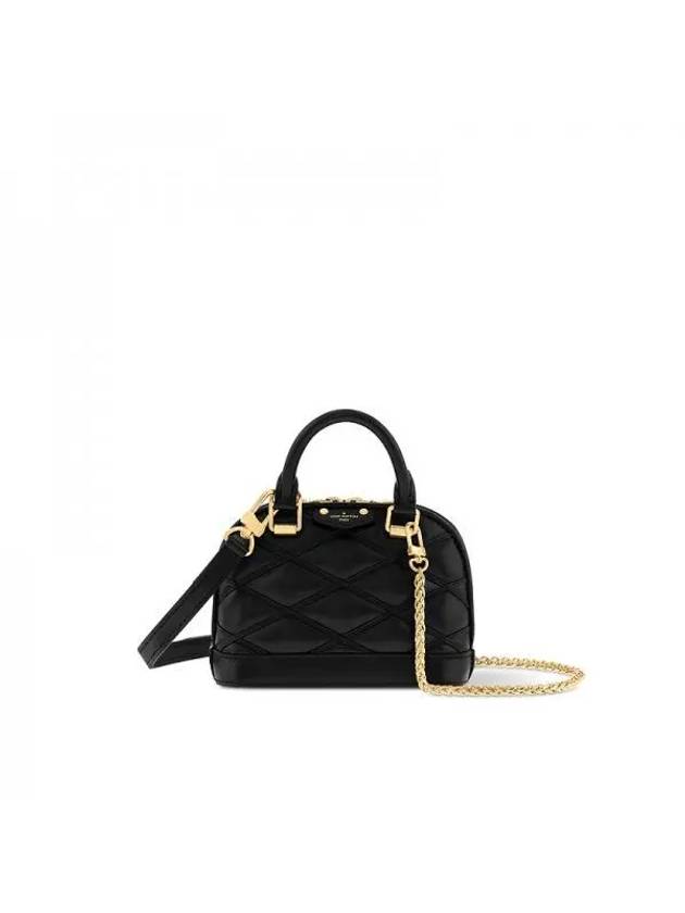 Nano Alma Tote Bag Black - LOUIS VUITTON - BALAAN 1