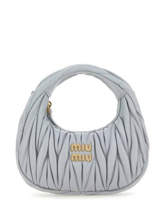 Tote Bag 5BP078N88 F0591 Gray - MIU MIU - BALAAN 1