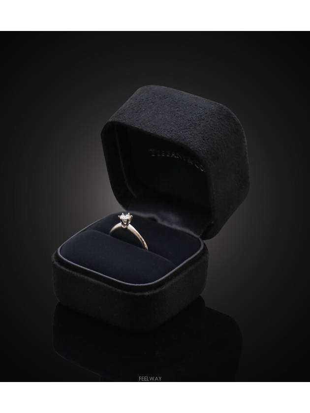 Daejeon Used Luxury Goods Setting Wedding Ring Platinum Diamond 1P 0 31ct No 9 1 7mm - TIFFANY & CO. - BALAAN 6