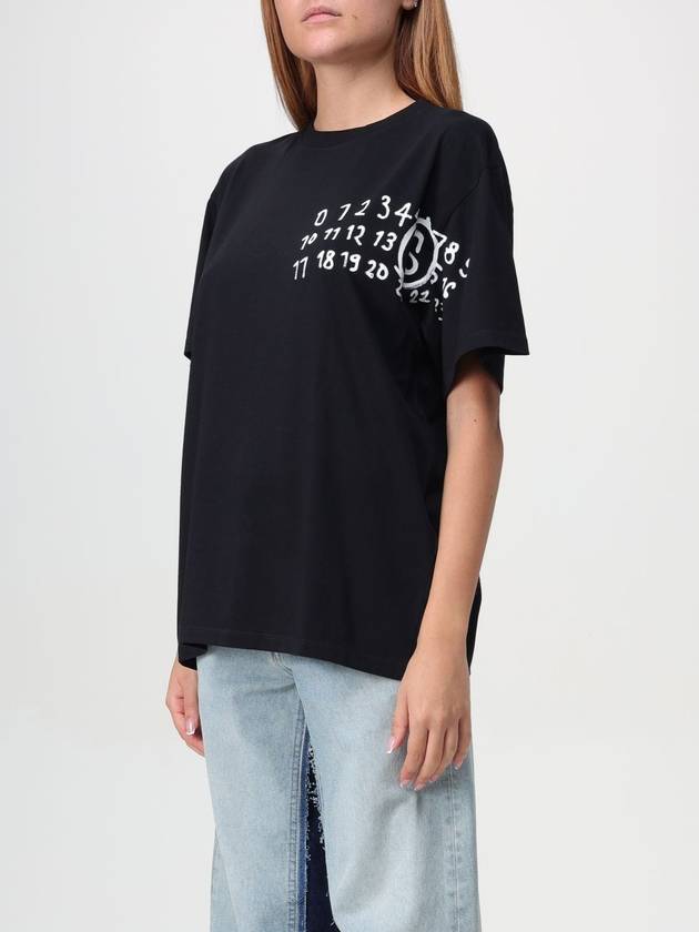 T-shirt con logo Mm6 Maison Margiela - MAISON MARGIELA - BALAAN 4