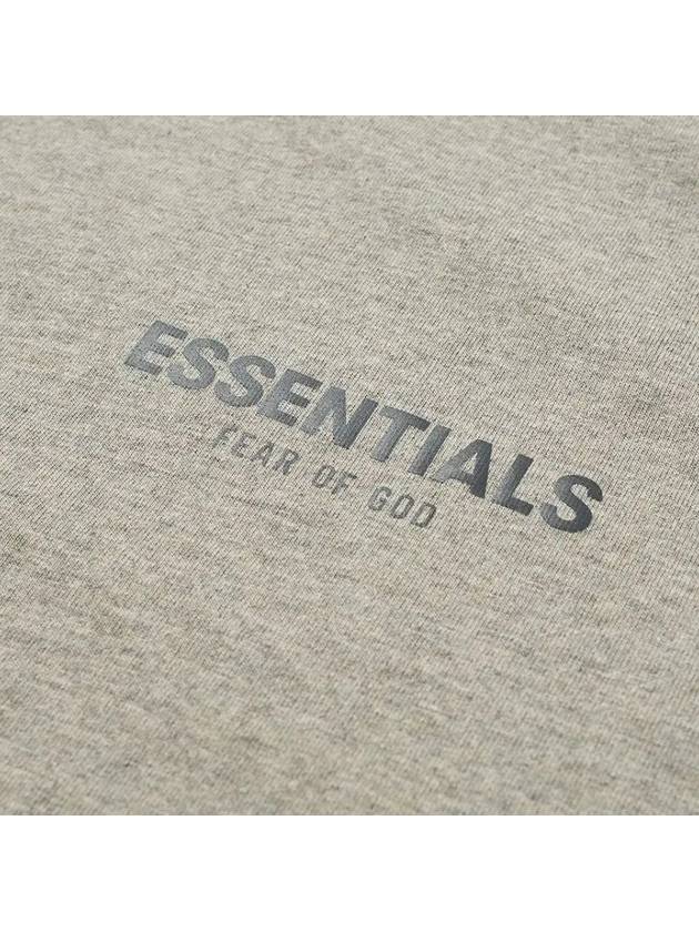 Essentials Core Collection Short Sleeve T-Shirt Dark Heather Oatmeal - FEAR OF GOD - BALAAN 3