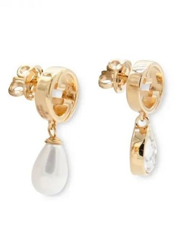 G logo crystal earrings 271451 - GUCCI - BALAAN 1