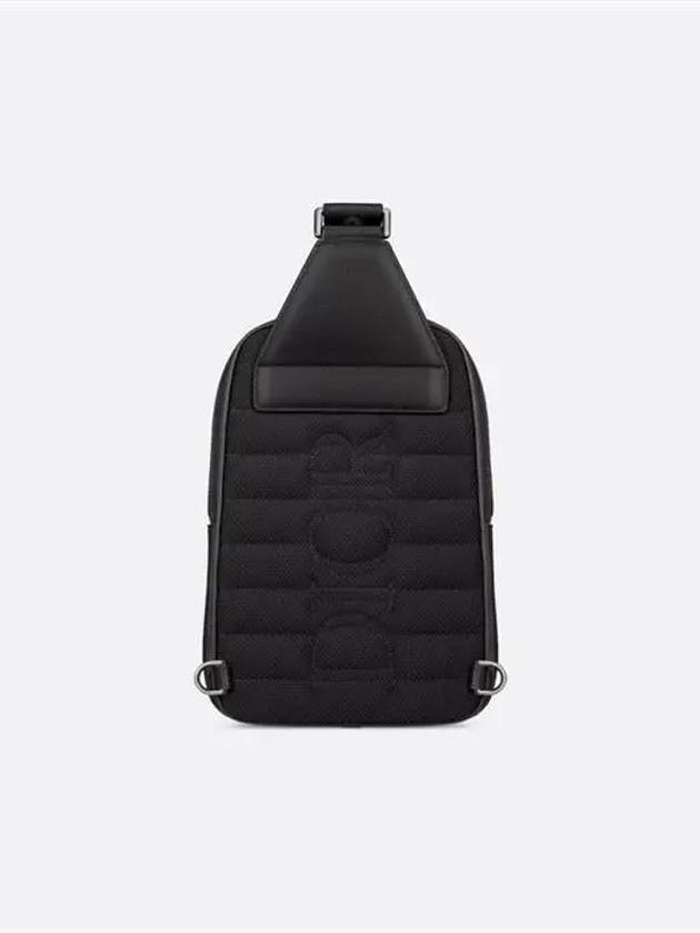 Rider 2.0 Oblique Jacquard Sling Bag Black - DIOR - BALAAN 6