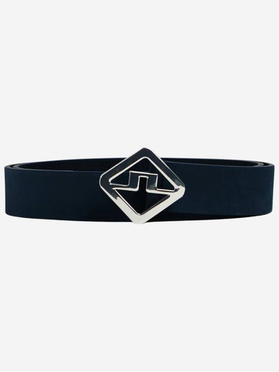 Gary Brushed Leather Belt Navy - J.LINDEBERG - BALAAN 2