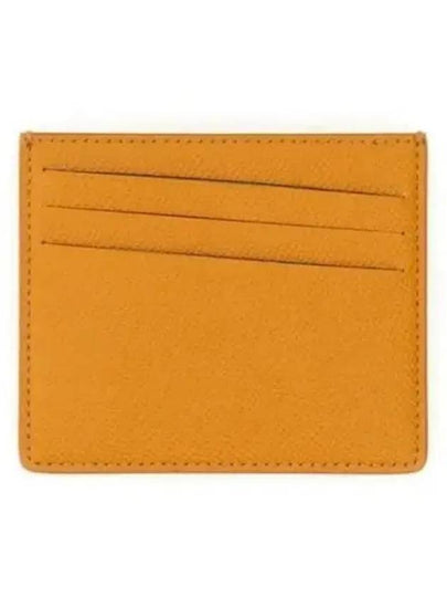 Stitch Diagonal Card Wallet Mustard - MAISON MARGIELA - BALAAN 2