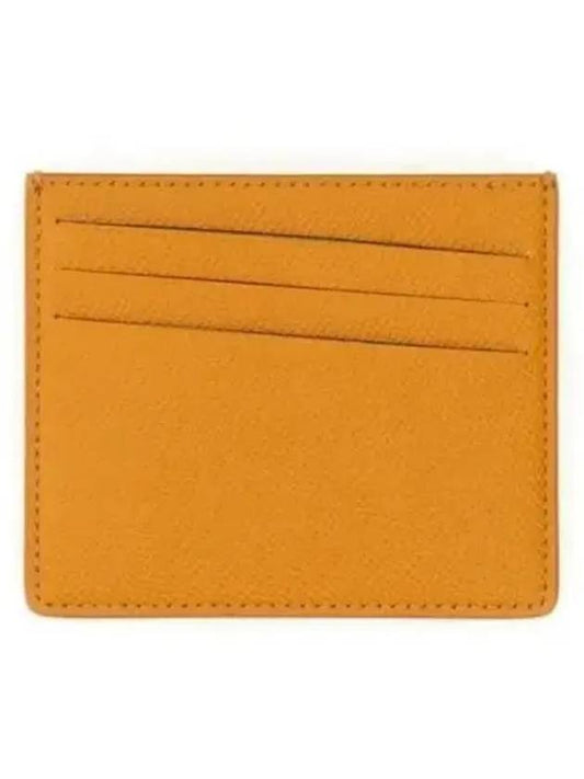 Stitch Diagonal Card Wallet Mustard - MAISON MARGIELA - BALAAN 2