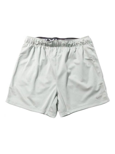 Attack Dri-Fit Fitness Mid-Rise 5 Inch Unlined Shorts Light Gray - NIKE - BALAAN 1