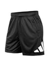 Train Essentials Logo Shorts Black - ADIDAS - BALAAN 2