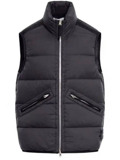 Seamless Tunnel Nylon Down Vest Black - STONE ISLAND - BALAAN 2