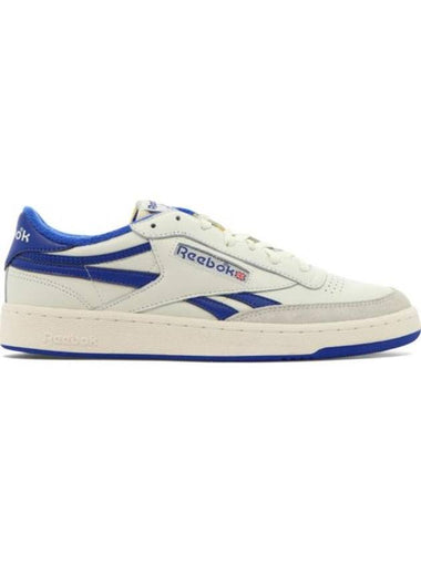 Club C Revenge Vintage Low Top Sneakers White Blue - REEBOK - BALAAN 1