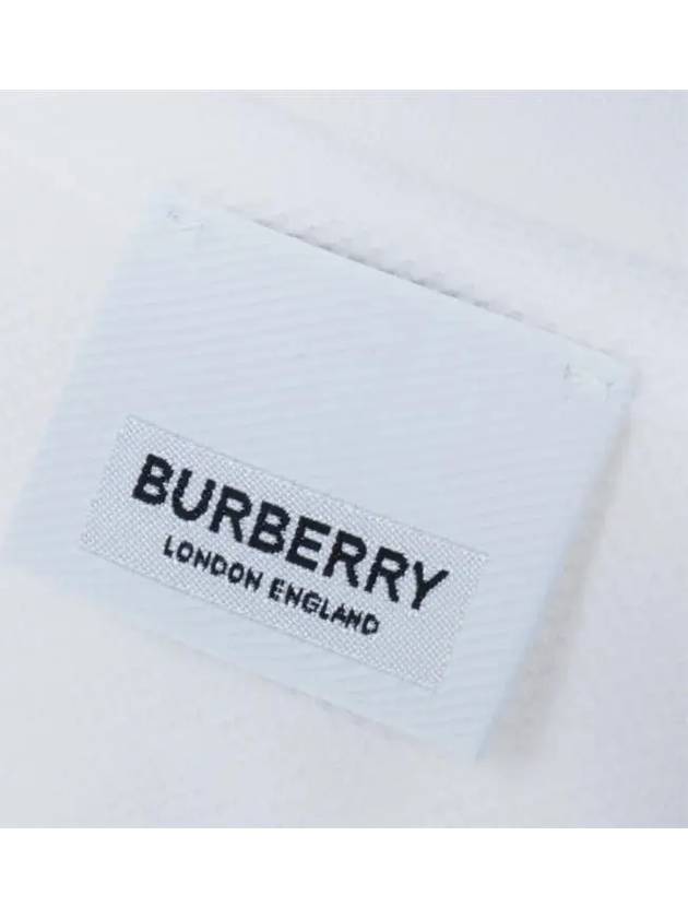 Monogram Motif Polo Shirt White - BURBERRY - BALAAN 4