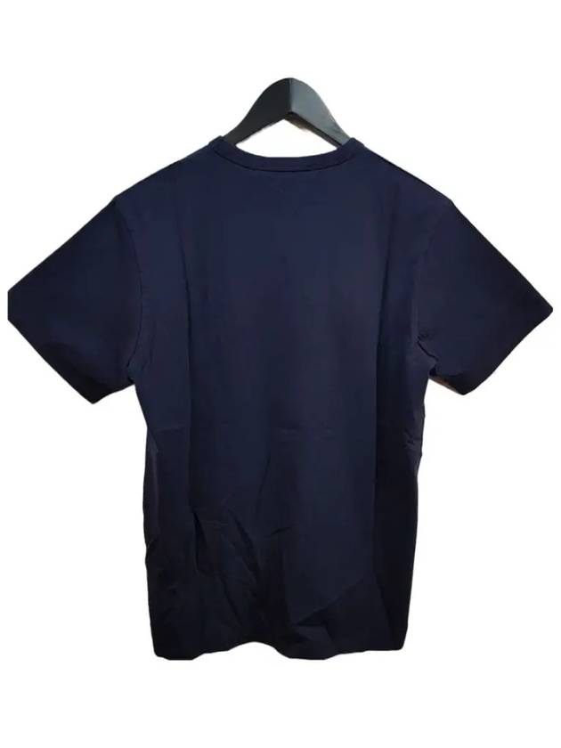 Baby Fox Patch Pocket Short Sleeve T-Shirt Navy - MAISON KITSUNE - BALAAN 4