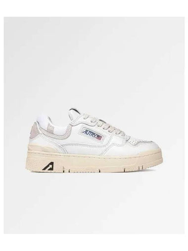 CLC sneakers in leather white - AUTRY - BALAAN 1