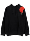 flower print hoodie HZT97284 - YOHJI YAMAMOTO - BALAAN 2