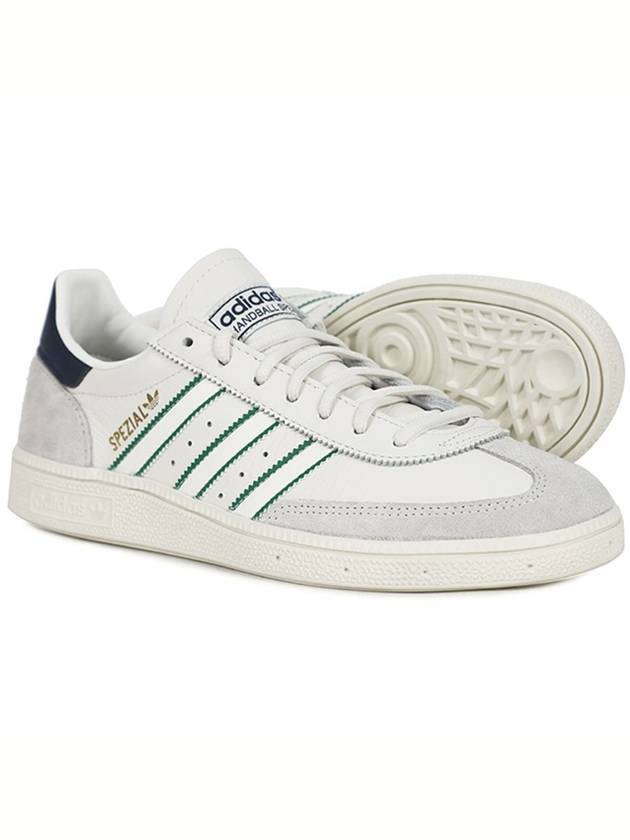 Handball Spezial Leather Low Top Sneakers Core White - ADIDAS - BALAAN 1