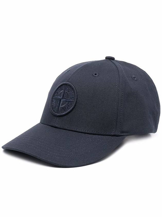 Wrap 6 Panel Ball Cap Navy - STONE ISLAND - BALAAN 2