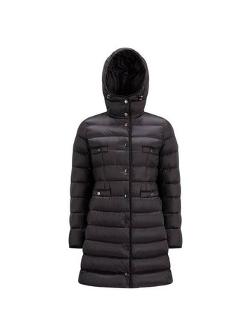 Hirma Hooded Padding Black - MONCLER - BALAAN 1