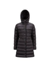 Hirma Hooded Padding Black - MONCLER - BALAAN 1