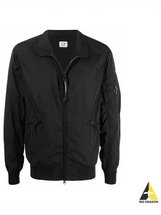 Chrome R Stand Color Jacket Black - CP COMPANY - BALAAN 2