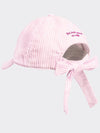 aox stripe ribbon ball cap pink - AOX - BALAAN 3