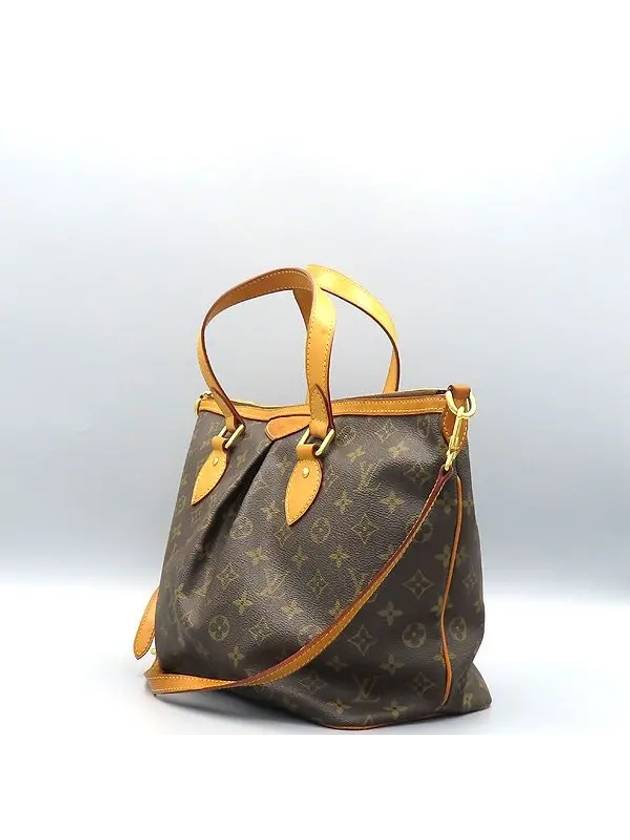 M40145 Monogram Canvas Palermo PM Tote Bag Shoulder Strap 2WAY - LOUIS VUITTON - BALAAN 3