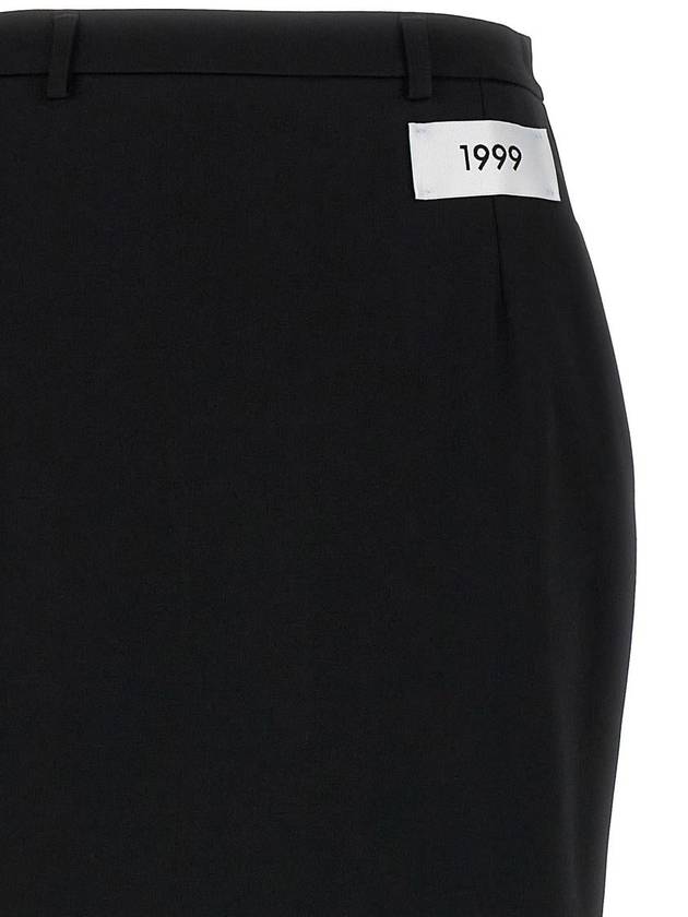 23 ss Black Jersey Long Skirt F4CLWTFURLEN0000 B0020170521 - DOLCE&GABBANA - BALAAN 4