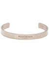 Ingraving Logo Cuff Bracelet Silver - MAISON MARGIELA - BALAAN 2