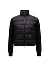 women s zip up padding black - MONCLER - BALAAN 3