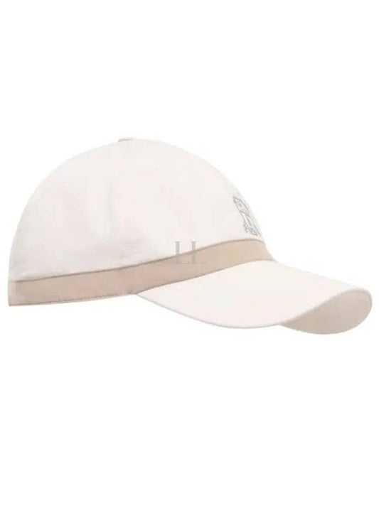 Front Embroidered Logo Ball Cap Beige - BRUNELLO CUCINELLI - BALAAN 2