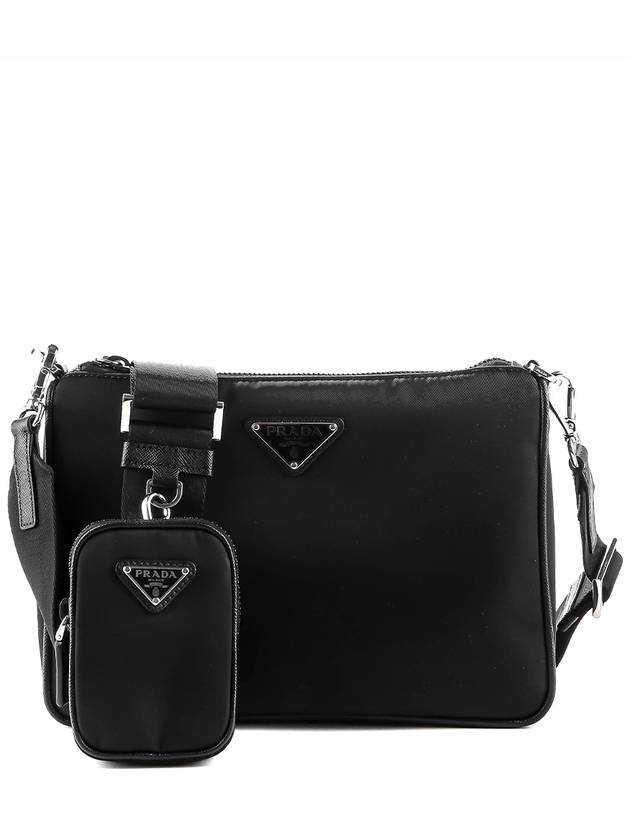 Men s Cross Bag 2VH113 2DMH NERO - PRADA - BALAAN 1