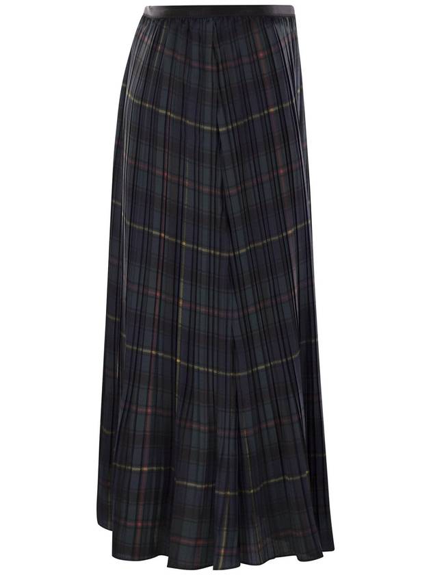 Pleated georgette plaid skirt - POLO RALPH LAUREN - BALAAN 3