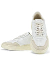 Medalist Suede Low Top Sneakers White - AUTRY - BALAAN 4