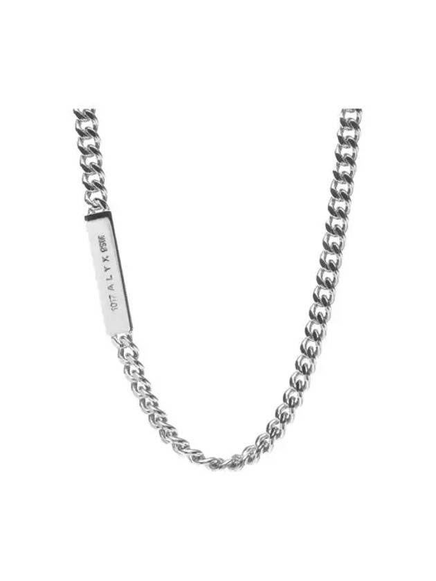 Alix Silver ID Logo Chain Necklace AAUJW0143OT01 - 1017 ALYX 9SM - BALAAN 2