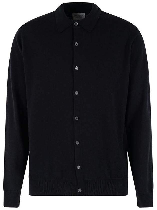 John Smedley Extrafine Polo Cardigan Clothing - JOHN SMEDLEY - BALAAN 1