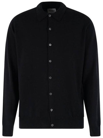 John Smedley Extrafine Polo Cardigan Clothing - JOHN SMEDLEY - BALAAN 1