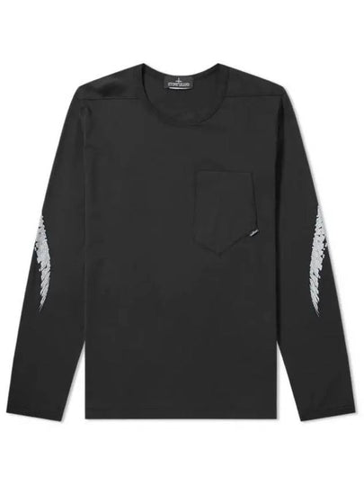 Men's long sleeve tshirt 701920210 V0029 - STONE ISLAND - BALAAN 2