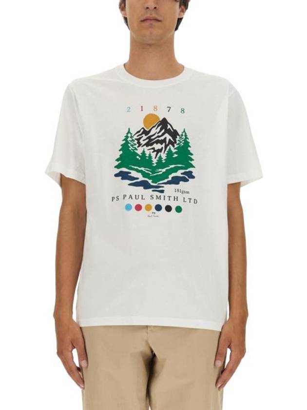 PS by short sleeve t-shirt M2R 011R LP4249 01 WHITE - PAUL SMITH - BALAAN 1