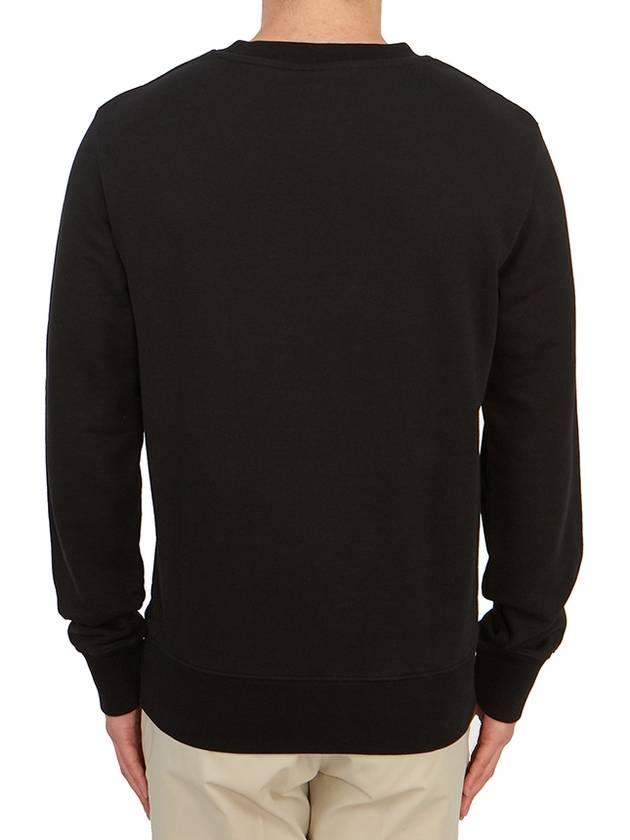 Fox Head Patch Regular Sweatshirt Black - MAISON KITSUNE - BALAAN 4