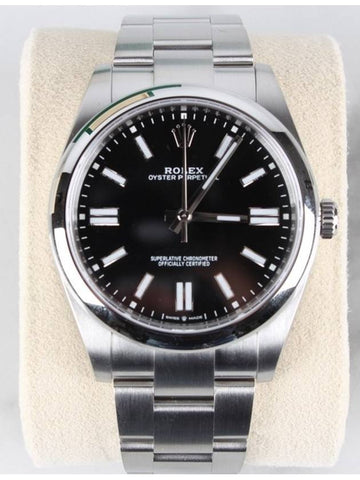 Rolex Oyster Perpetual 41 Black 23 Years - ROLEX - BALAAN 1