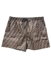 Monogram Swim Short Brown - FENDI - BALAAN 2