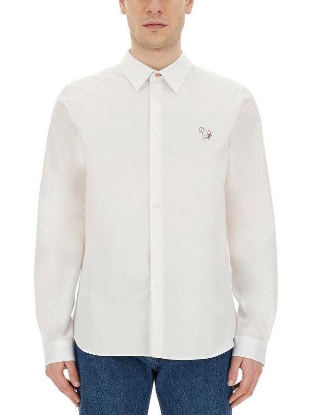 PS by Long Sleeve Shirt M2R 610PZ M21874 01 WHITE - PAUL SMITH - BALAAN 2