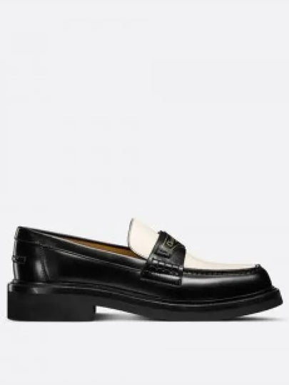 Boy Brushed Calfskin Loafer White Black - DIOR - BALAAN 2