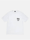 Tough Gear Short Sleeve T-Shirt White - STUSSY - BALAAN 3