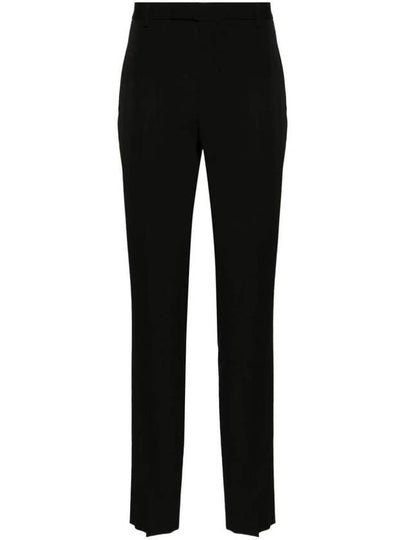 24 ss SUSTAINABLE VIRGIN WOOL PANTS WITH FRONTAL PINCES 607843Y512W1000 B0651012466 - SAINT LAURENT - BALAAN 2