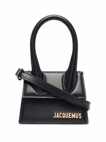 Jacquemus Le Chiquito black mini tote bag 213BA001 - JACQUEMUS - BALAAN 1