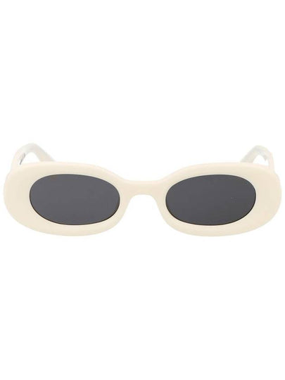 Amalfi oval frame sunglasses - OFF WHITE - BALAAN 2